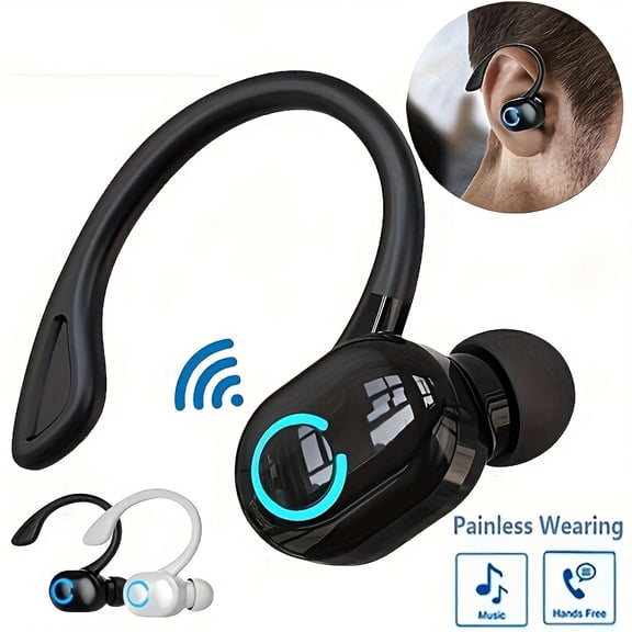 1pc New Wireless Earphones Headphones Touch In-Ear TWS Wireless Earbuds Sports Music Game Headset For lOS/Android