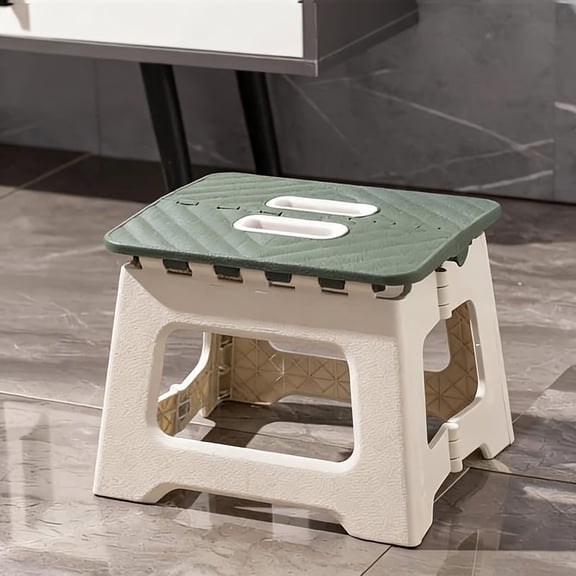 (1pc) Non-slip Surface Step Stool, Multiple Sizes Available, Load Capacity Up To 310 LBS - Sturdy & Lightweight ABS Plastic Folding Step Stool, Suitable For Kitchen, Bedroom, Bathroom And Living Room