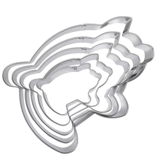 1pc Nonstick Bread Embossing Molds Grade Stainless Steel Baking Set Easy to Clean Bakewares Conchae Cutter