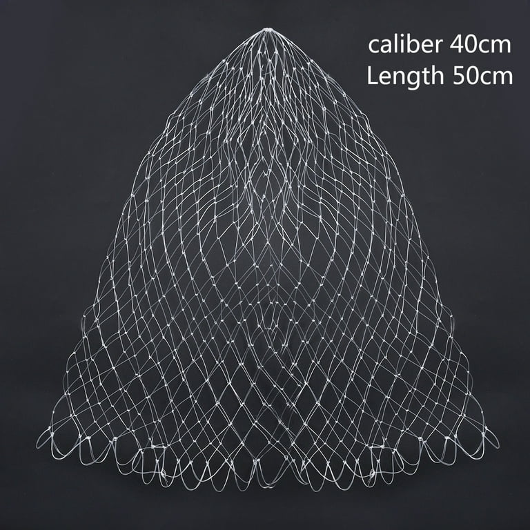 1pc Nylon Replace Fishing Landing Nets Rhombus Mesh Fishing Net 0.8mm Net  Line. 