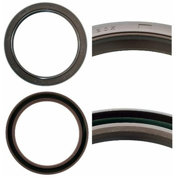 1pc Offset Lip Rear Main Seal for Toyota | 75-80 20R and 81-95 22R 22RE 22REC