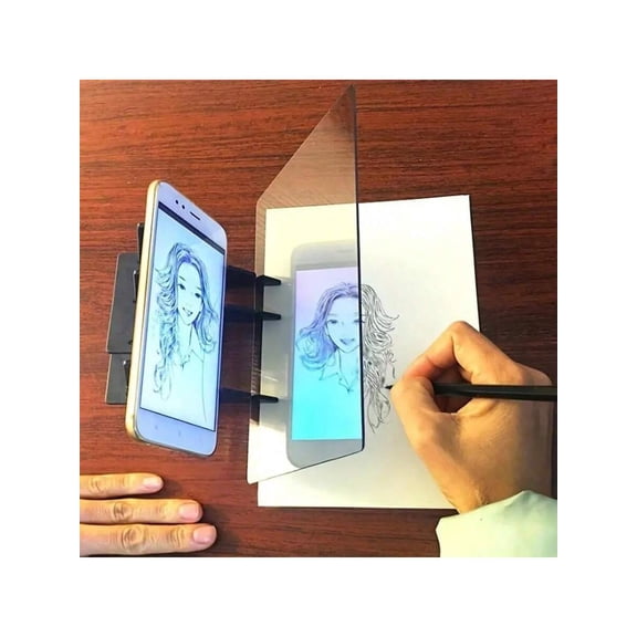 1pc Optical Tracing Board Portable Drawing Projector  20x13cm Sketching Tool for Artists, Gift, Image Tracing Board