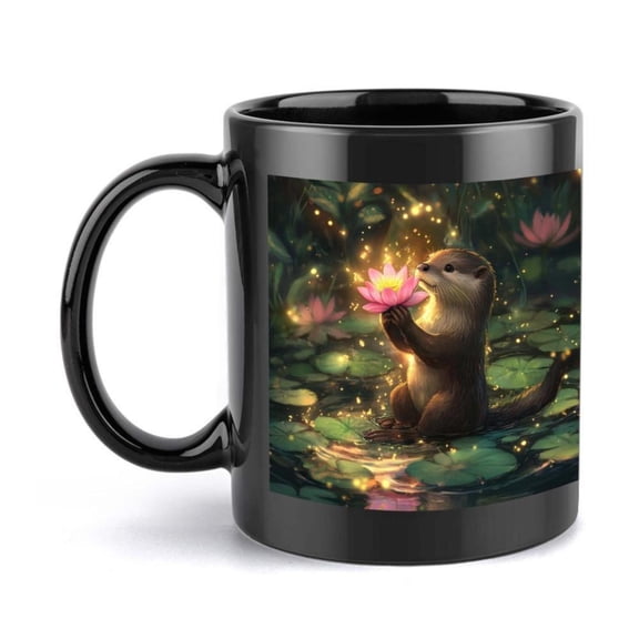 1pc Otter Mug 11 Ounce Holiday Birthday Christmas Summer