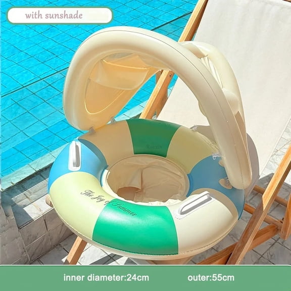 1pc Outdoor Sport Inflatable Swimming Ring PVC Swim Circle Pool Float Seat