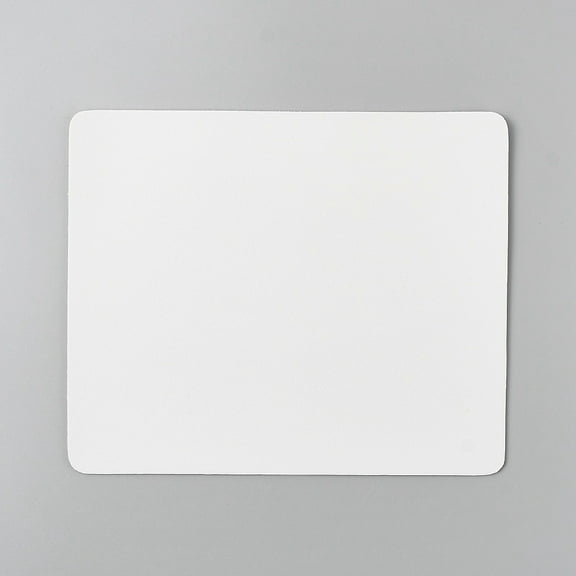 1pc PU Leather Mouse Pads Rectangle White 190x230x2mm