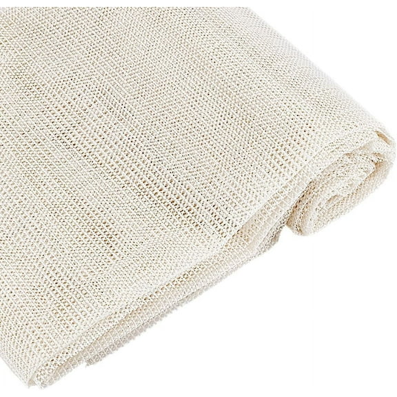 1pc PVC Net Fabrics Non Slip Mattress Pad for Sofa Couch Chair Cushion White 2000x2000x0.5mm