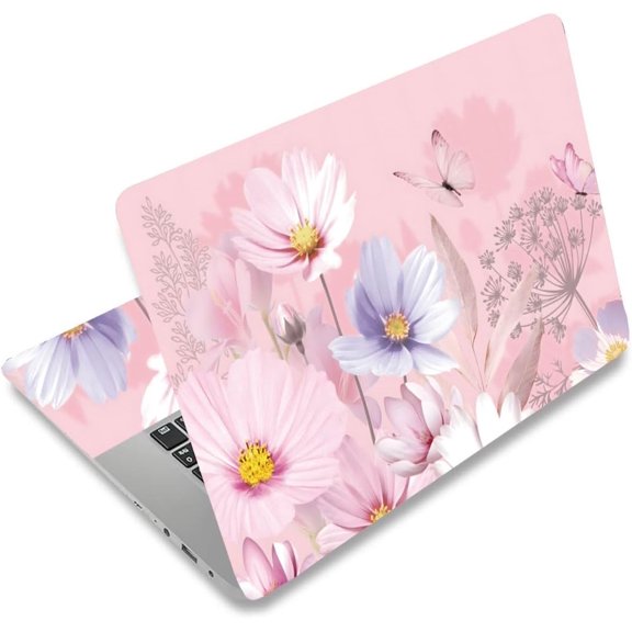 1pc PVC Sticker for Laptop Flower 90~270x120~380mm 3pcs/set diy