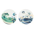 thumbnail image 1 of 1pc PVC Wall Stickers Wall Decoration Wave Pattern 390x800mm 1pc, 1 of 6