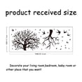 thumbnail image 1 of 1pc PVC Wall Stickers for Home Living Room Bedroom Decoration Black Tree Pattern 900x350mm, 1 of 6