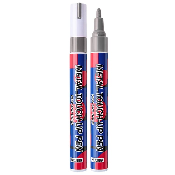 1pc Paint Marker,Oil Based Paint Pens,Permanent Paint Marker for Metal,Wood,Glass,Rock,Fabric,Waterproof Quick Dry,Marker Pen For Restoring Inscriptions Festival Decorating and DIY Crafts,3ml(Grey)