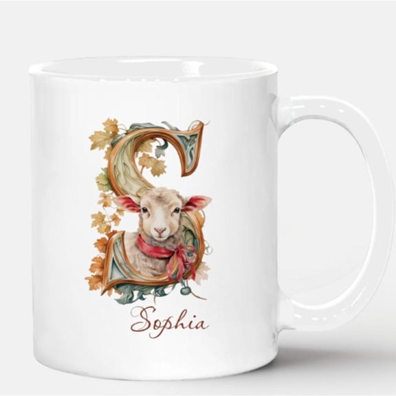 1pc Personalized Ceramic Coffee Mug with Custom Name Animal Design Unique Christmas Birthdays Father S Day Mother S Day Ideal Animal Lovers Friends Co