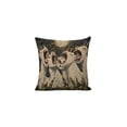 thumbnail image 1 of 1pc Pillow Covers - Screaming Goat Soft Protector, 45*45 cm Square, Hilarious Animal Graphic, Couch Decoration, Living Room Sofa Cushion Covers, Spring Pillow Covers (G), 1 of 3