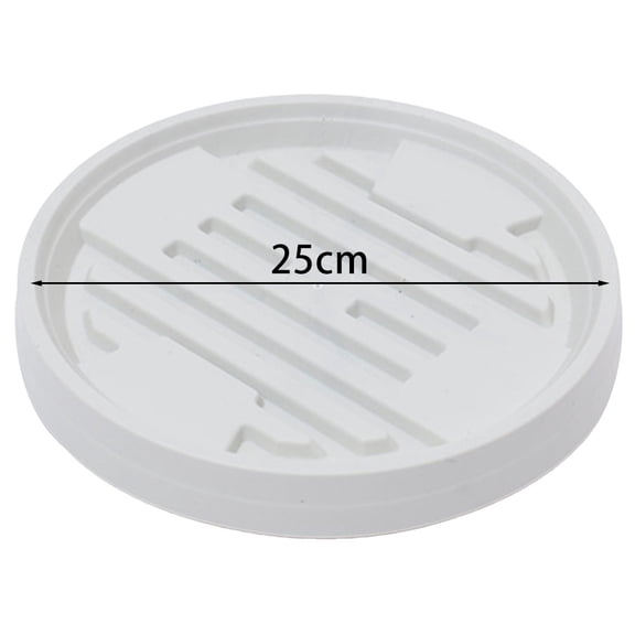 1pc Plant Mover With Wheels Plant Support Roller Flower Pot Base Movable Tray B-25Cm In Diameter Smile Home