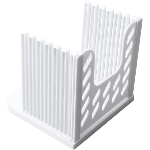 1pc Plastic Toast Slicer Bread Slicing Cutter Multifunctional Bread Cutter Toast Slice Cutter Sandwich Slicer Bread Slicer Slicing Knife White Color Box Homemade Toast Cutter