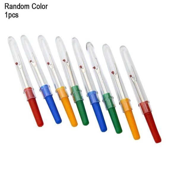 1pc Pointed Stitches Removed Tool Safe Plastic Handle Diy Crafts Thread Cutter X8F7