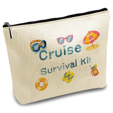 1pc Polycotton Canvas Storage Bags Metal Zipper Pouches Rectangle with Pattern Mixed Shapes for DIY 18x25cm