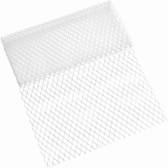 1pc Polyester Mesh Fabric Craft Supplies White 2000x250x0.3mm