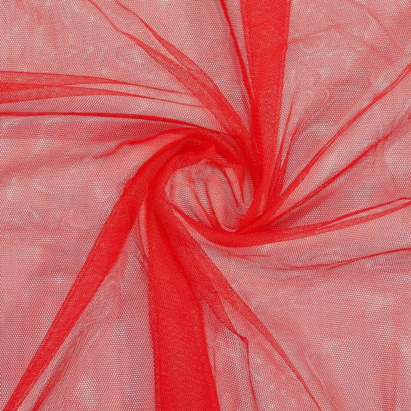 1pc Polyester Mesh Fabric for Mosquito Net & Clothing Accessories Red 1600x1000x0.1mm
