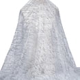 thumbnail image 1 of 1pc Polyester Sequins Fabric Wedding Ceiling Decorations Silver 1620x0.3mm about 2m/pc, 1 of 9