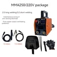 thumbnail image 1 of 1pc Portable ARC/MMA Welder, 3000W 220V UK Plug, Mini DC Inverter For Home Use, Automatic Small Size Welding Machine With Current Display, 1 of 6