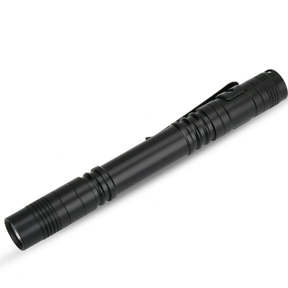 1pc Portable Flash Light Ultra Bright LED Flashlight Mini Pen Shape Pocket Torch