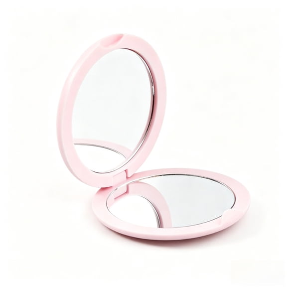 1pc Portable Round Pocket Folding Makeup Mirrors Mini Pocket Vanity Mirror