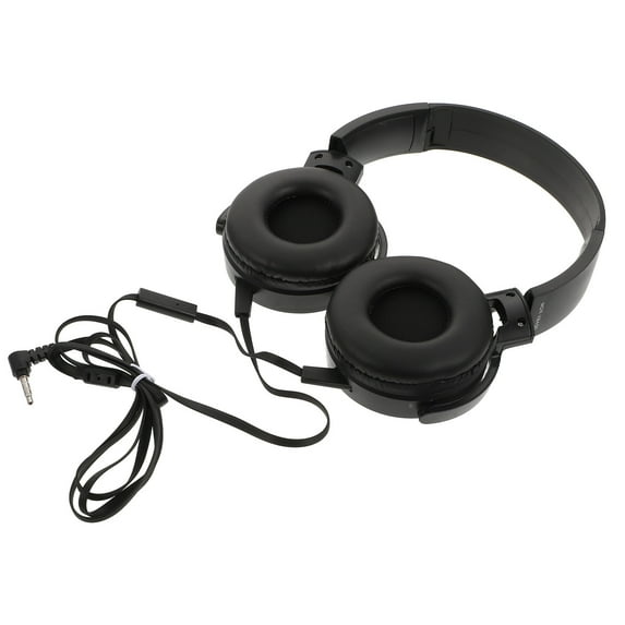 1pc Portable Wired Headset Noise Reduction Headphone Computer Laptop Headset