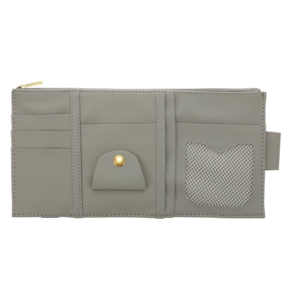 1pc Practical Car Sun Visor Organizer Multi-purpose Storage Pocket for CD Cards
