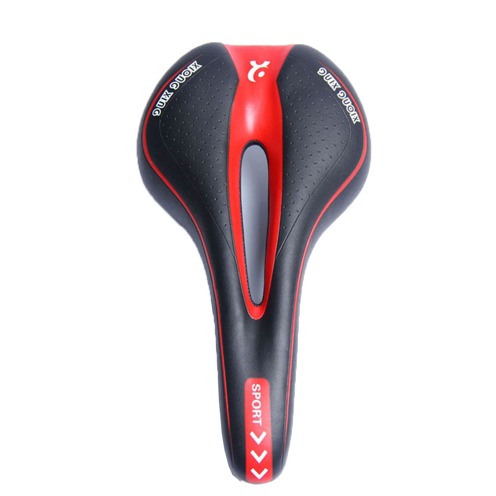 Gel Bicycle Seat With Memory Foam - Universal Comfort Bike Saddle For Men & Women, Mountain & Road Bikes