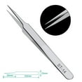 thumbnail image 1 of 1pc Precision Stainless Steel Anti-static Tweezers Electronic Phone Repair Tool, 1 of 7