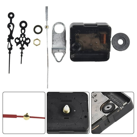 1pc Precision Sweep Quartz Clock Movement Kit Silent-Quartz Movement Machine DIY Silent Large Wall Clock Repair Mechanism Parts