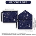 thumbnail image 1 of 1pc Printed Polyester Book Cover Notebook Wraps Rectangle Moon 300x230mm, 1 of 9