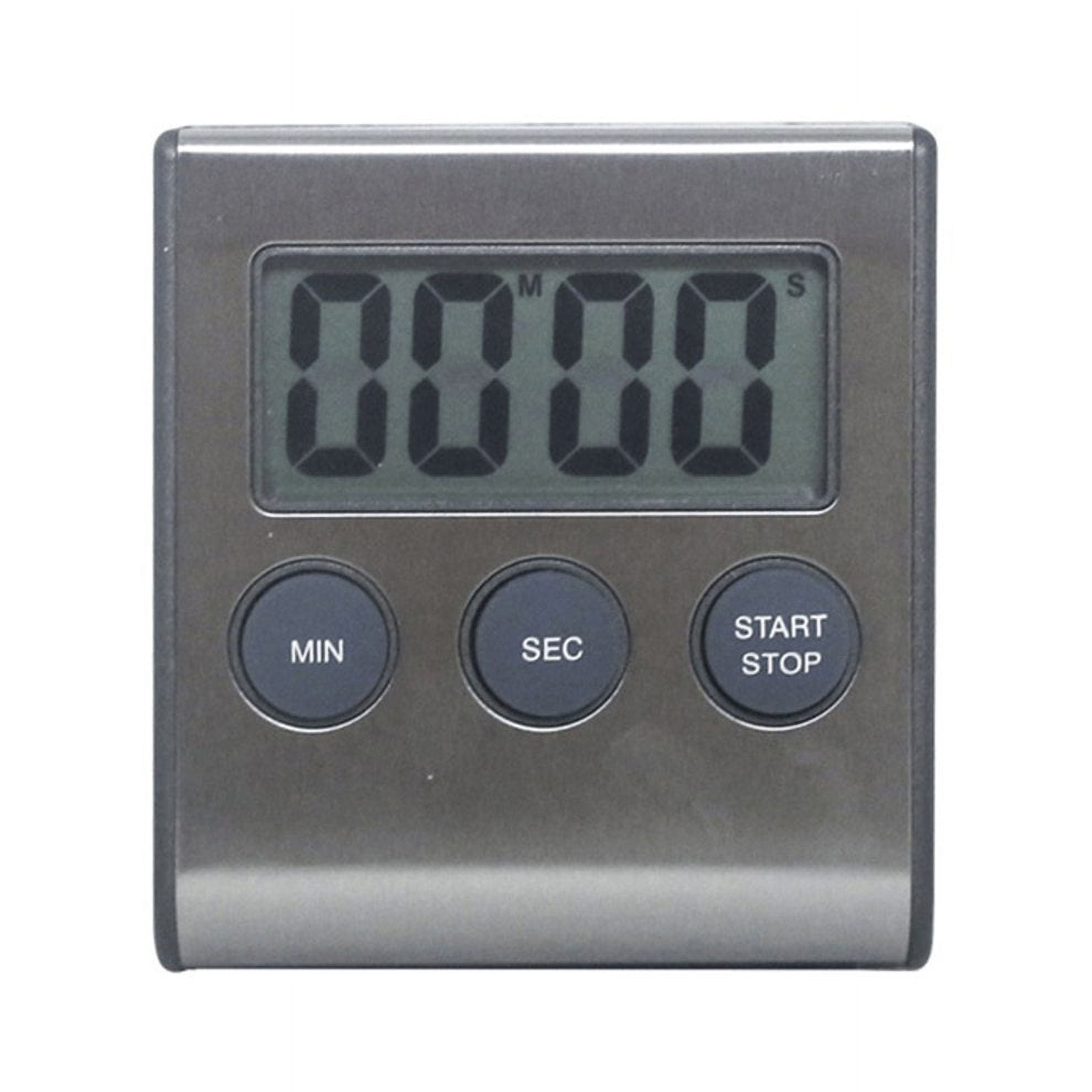 Polder 898-90 Timer, Clock, & Stopwatch, White 