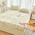 1pc Queen Bed sheets with Elastic Band Adjusted Bed Cover Queen/King