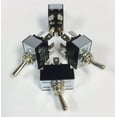 thumbnail image 1 of 1pc R13-28B-01 SCI 15A 125VAC 10A 250VAC Toggle switch 2 x On/On latch FACTORY NEW!, 1 of 1