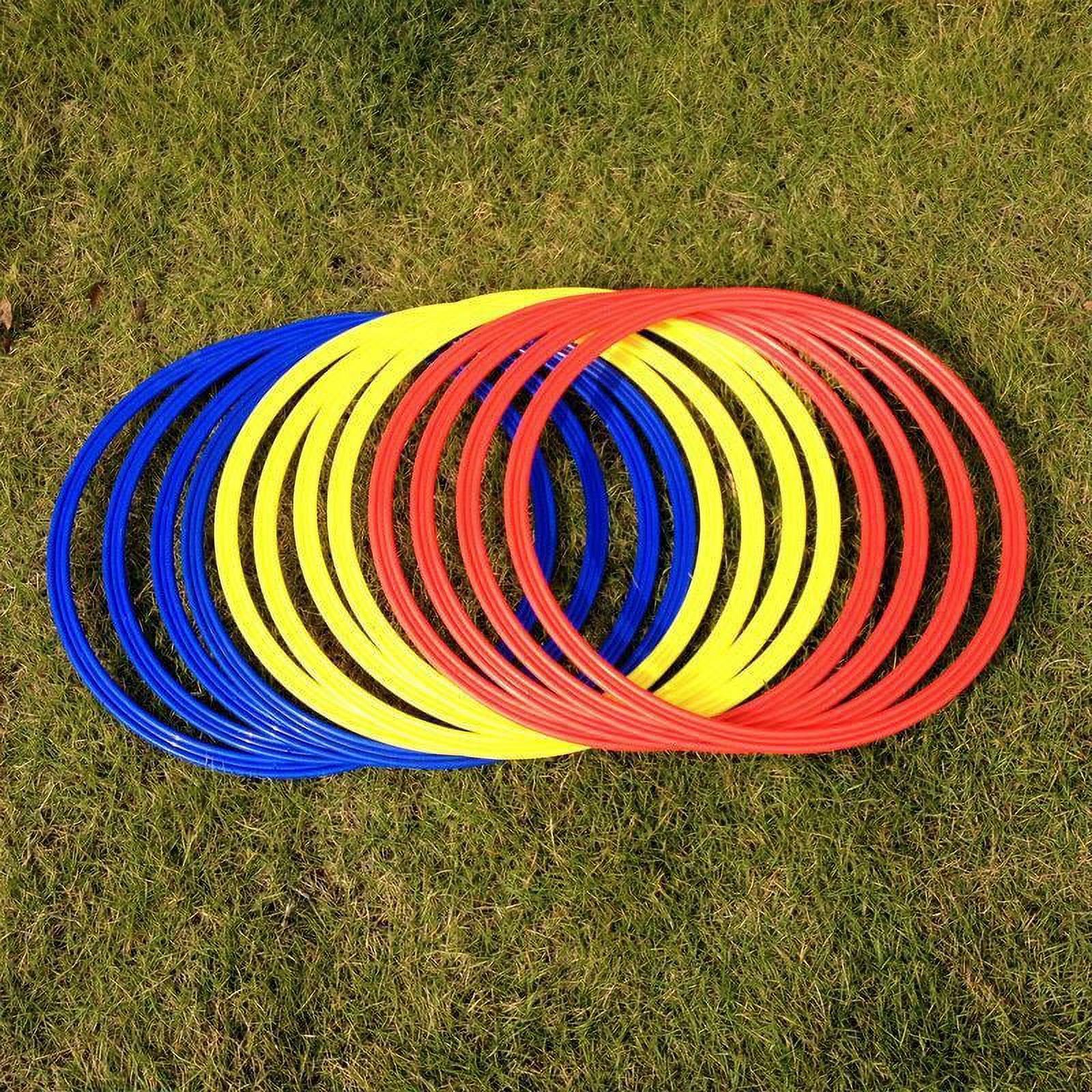 1pc RANDOM COLOR Agility Training Ring Portable Football Soccer Speed