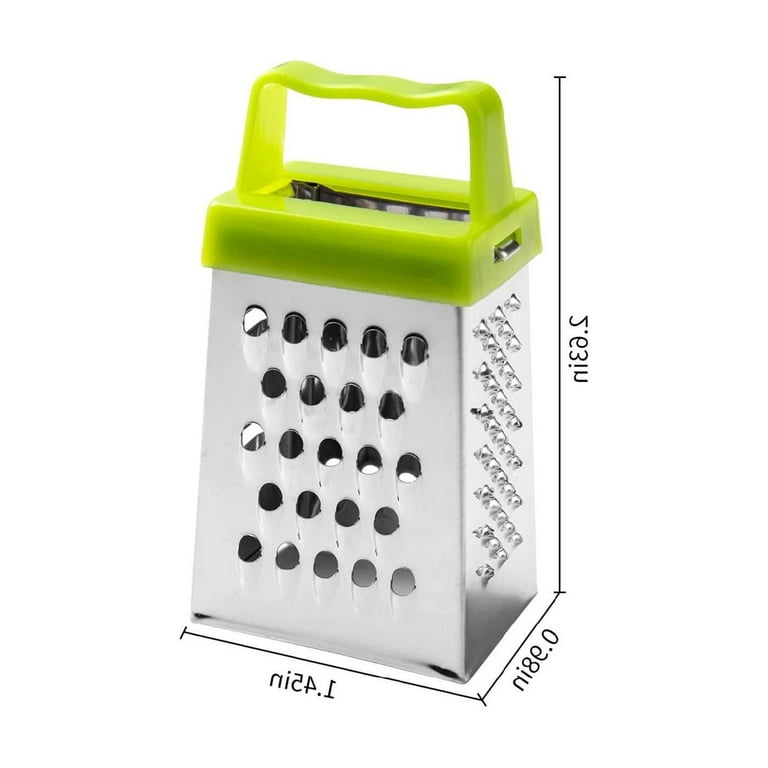Mini REAL Cooking Miniature SS Cheese Grater (Random holder color)