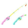 1pc Random Colour Pool Fishing Toys Games Summer Floating Toy Pole