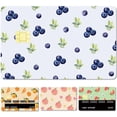 thumbnail image 1 of 1pc Rectangle PVC Plastic Waterproof Card Stickers Self-adhesion Card Skin for Bank Card Decor Fruit 186x137mm, 1 of 6
