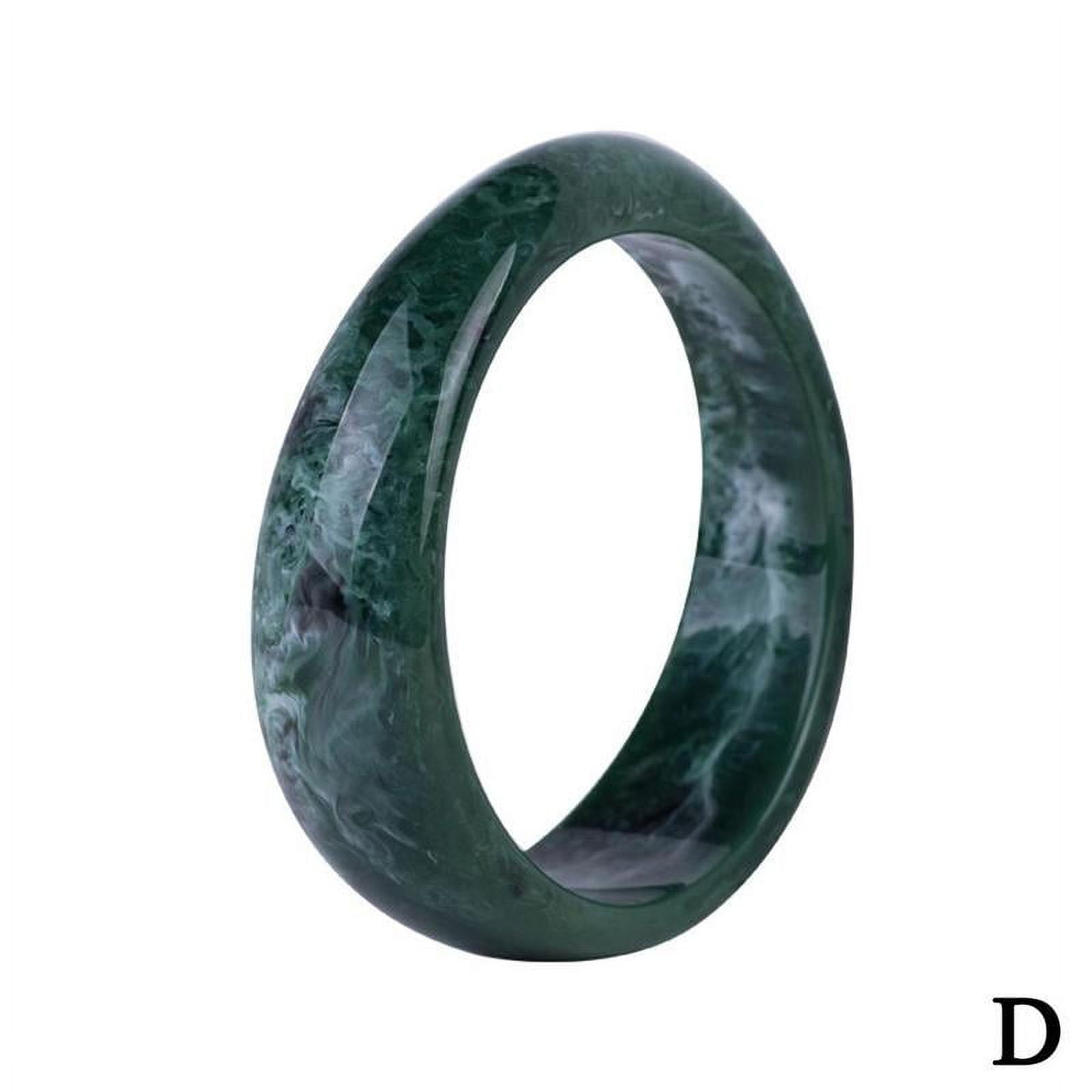 1pc Resin Bracelets Colorful Bangle Bohemian Resin Cuff Bracelet