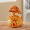thumbnail image 1 of 1pc Resin Home Decor Lucky Bag Money Tree Ashtray for Living Room Entranceway Storage Box New Year Decorations and Ornaments, 1 of 6