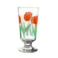 thumbnail image 1 of 1pc Retro Beverage Cups Tulip Glass Stemware Pastoral Style Milk Cup, 1 of 8