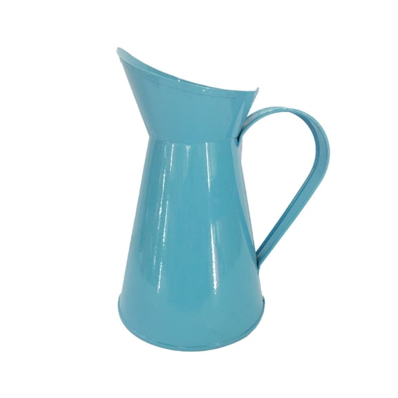 1pc Retro Metal Jug Vase Flower Pitcher Wedding Shower Birthday Party Favor Home Decor