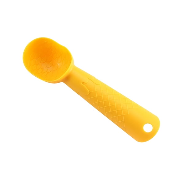 1pc Reusable Ice Cream Scoop with Cone Shell Design - Multi-Purpose Kitchen Tool for Ice Cream, Watermelon, Dough | Durable Plastic, Easy-Clean, Perfect for Parties, Weddings & Summer Gatherings