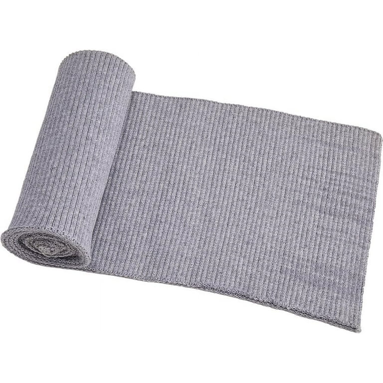 1pc Ribbing Knit Fabric Waistband Collar Neckline Trim Cuffs