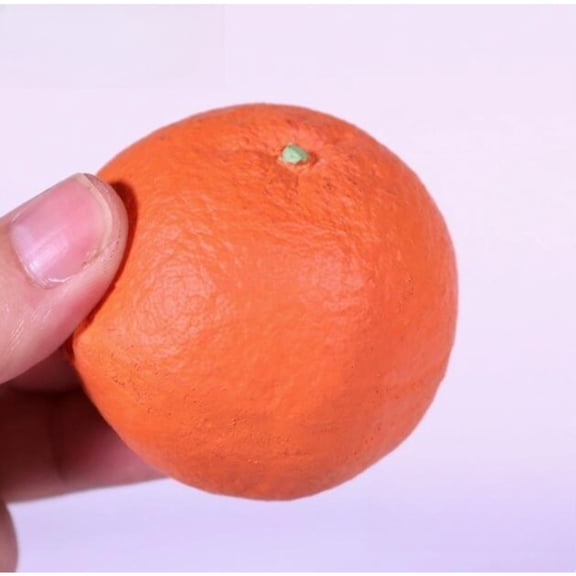 1pc Rubber Fake Orange Silk to Orange Vanishing/Appearing Magic Tricks Stage Street Gimmick Props Accessories Mentalism Magie