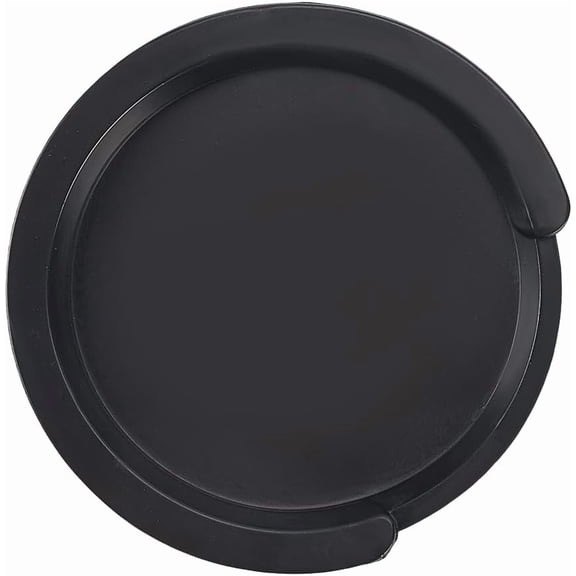 1pc Rubber Sound Suppressor Cap Guitar Sound Hole Cover Round Black 92x11mm