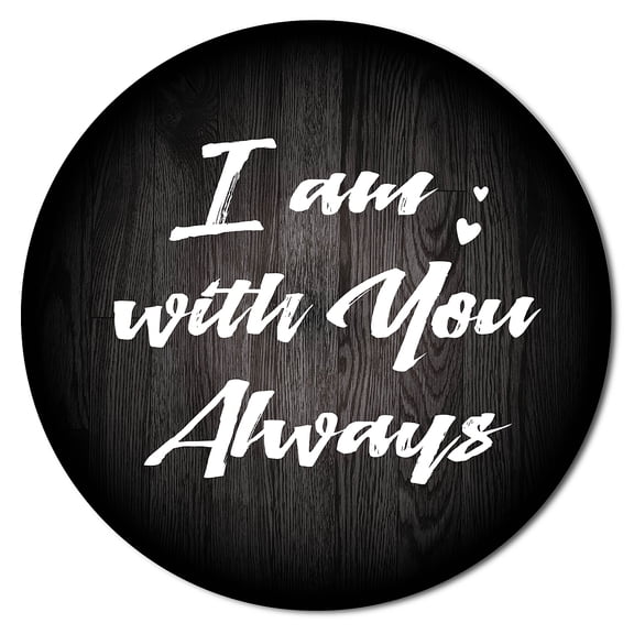 1pc Rubber with Cloth Mouse Pad Customization Mouse Pad Flat Round Word 20x0.3cm