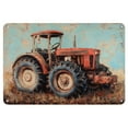 thumbnail image 1 of 1pc, Rustic Farmhouse Vintage Tractor Metal Sign Wall Art, 8x12 inches, Retro Iron Decor for Home, No Electricity or Battery Needed, Ideal for Christmas, Easter, St. Patrick'S Day, Ramadan, 1 of 8