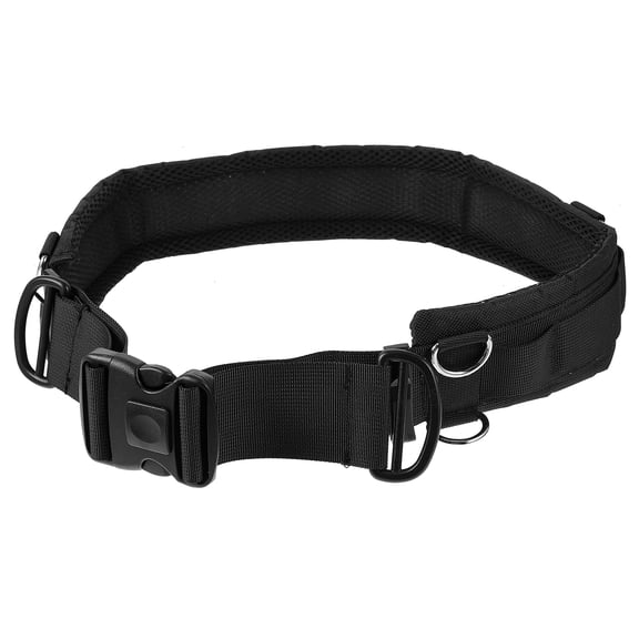 RENACLIPY Nylon Camera Waist Holder Black Breathable Adjustable Strap for Photographers 1 Piece
